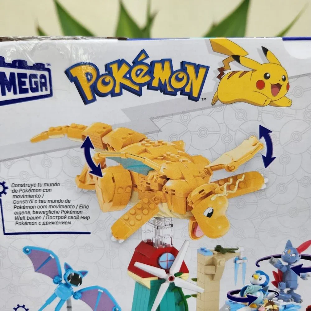 NEW Dragonite MEGA Pokémon Action Figure Building Toys Set LEGO COMPATIBLE NIB